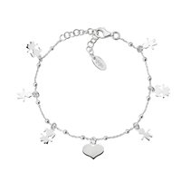 Bracciale Amen Donna Bobolini in Argento BRCUBIMIB - BRCUBIMIB